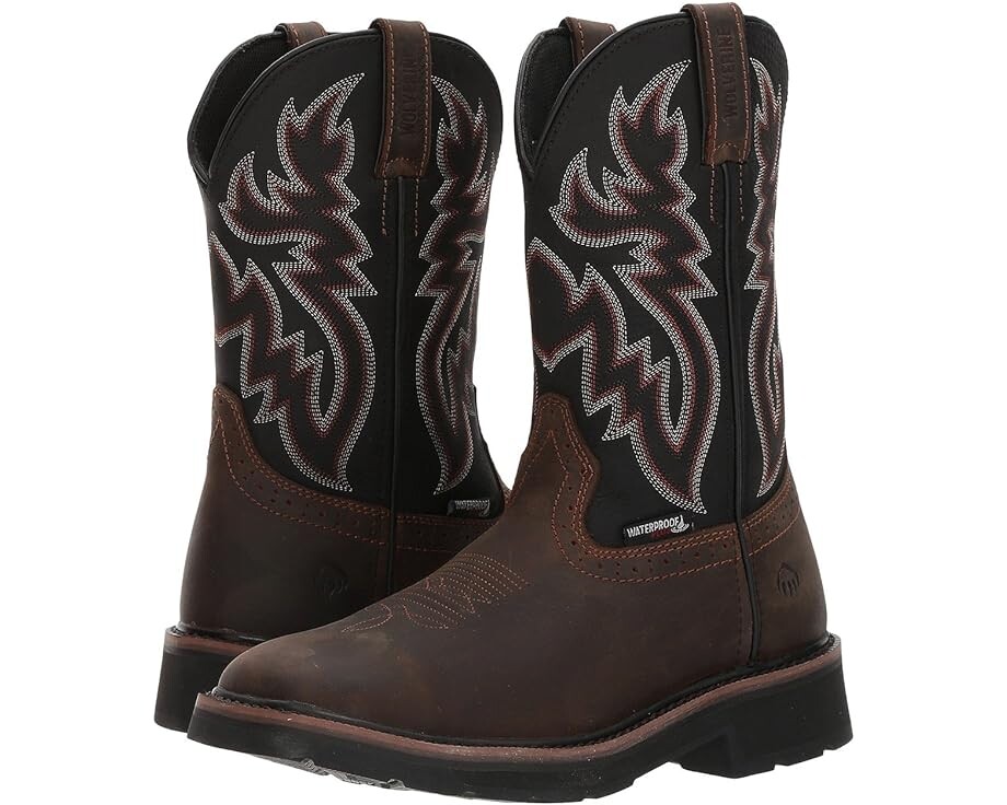 

Ботинки Wolverine Rancher Steel Toe WP Wellington, черный