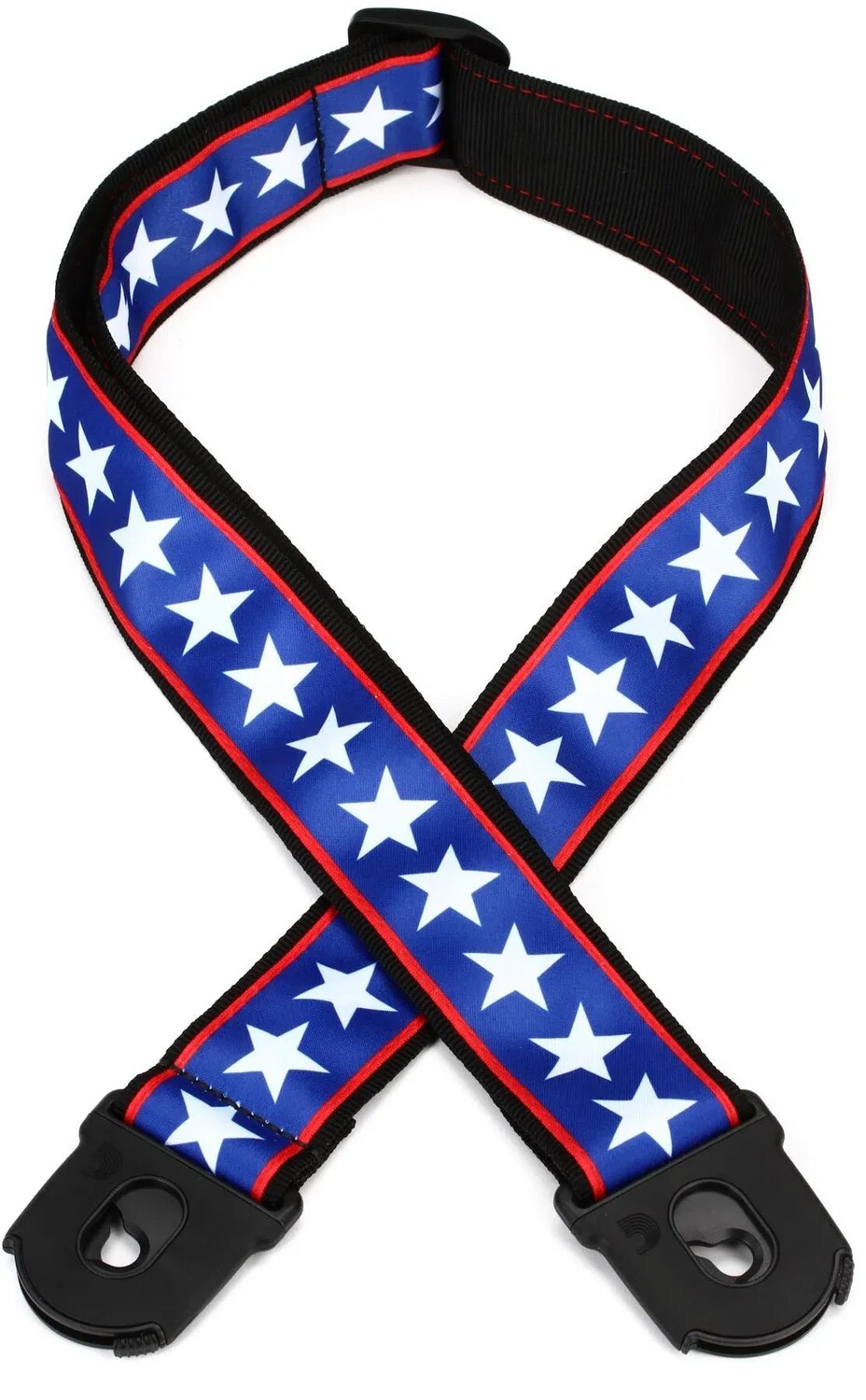 

Ремень для гитары D'Addario Planet Lock, 50 мм — Stars & Stripes