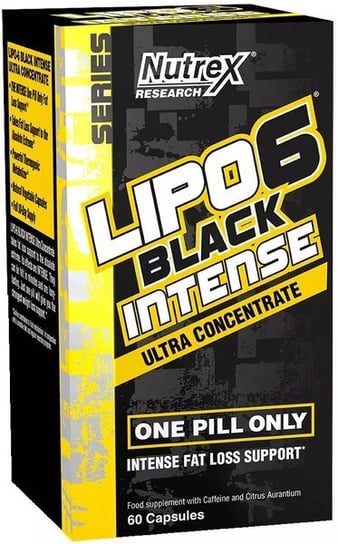 Nutrex, - Lipo-6 Black Intense Ultra Concentrate, 60 капсул