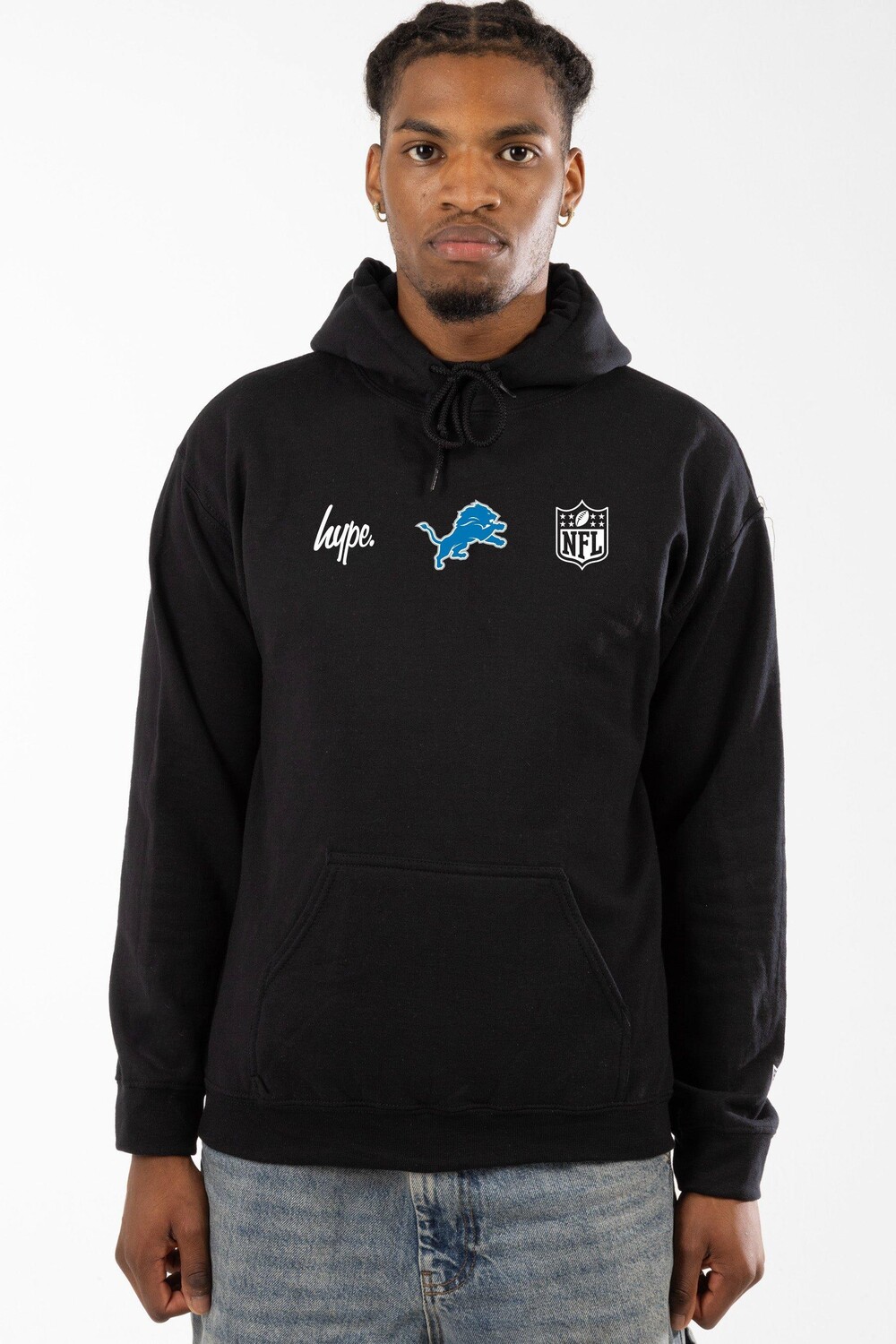 

Толстовка NFL X Detroit Lions Hype, черный