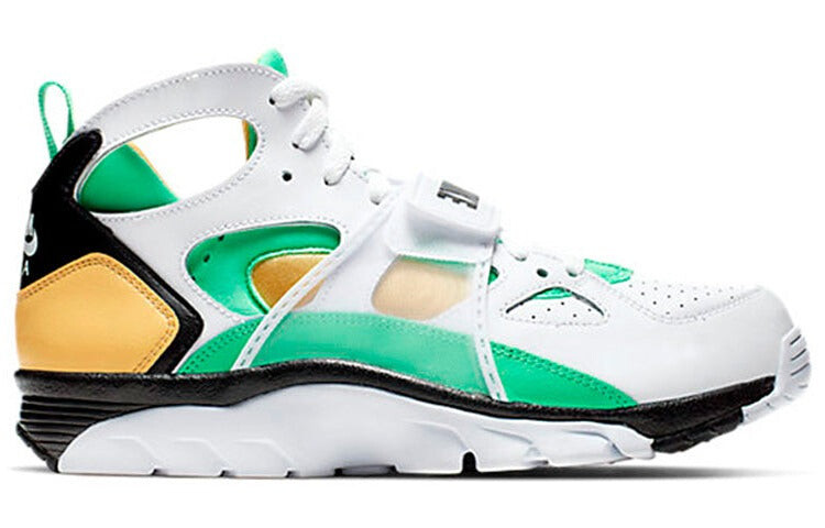 

Кроссовки Nike Air Huarache White Topaz Gold Electro Green