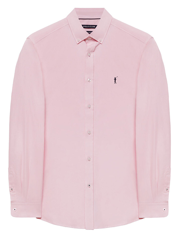 

Рубашка Polo Club Regular fit, розовый