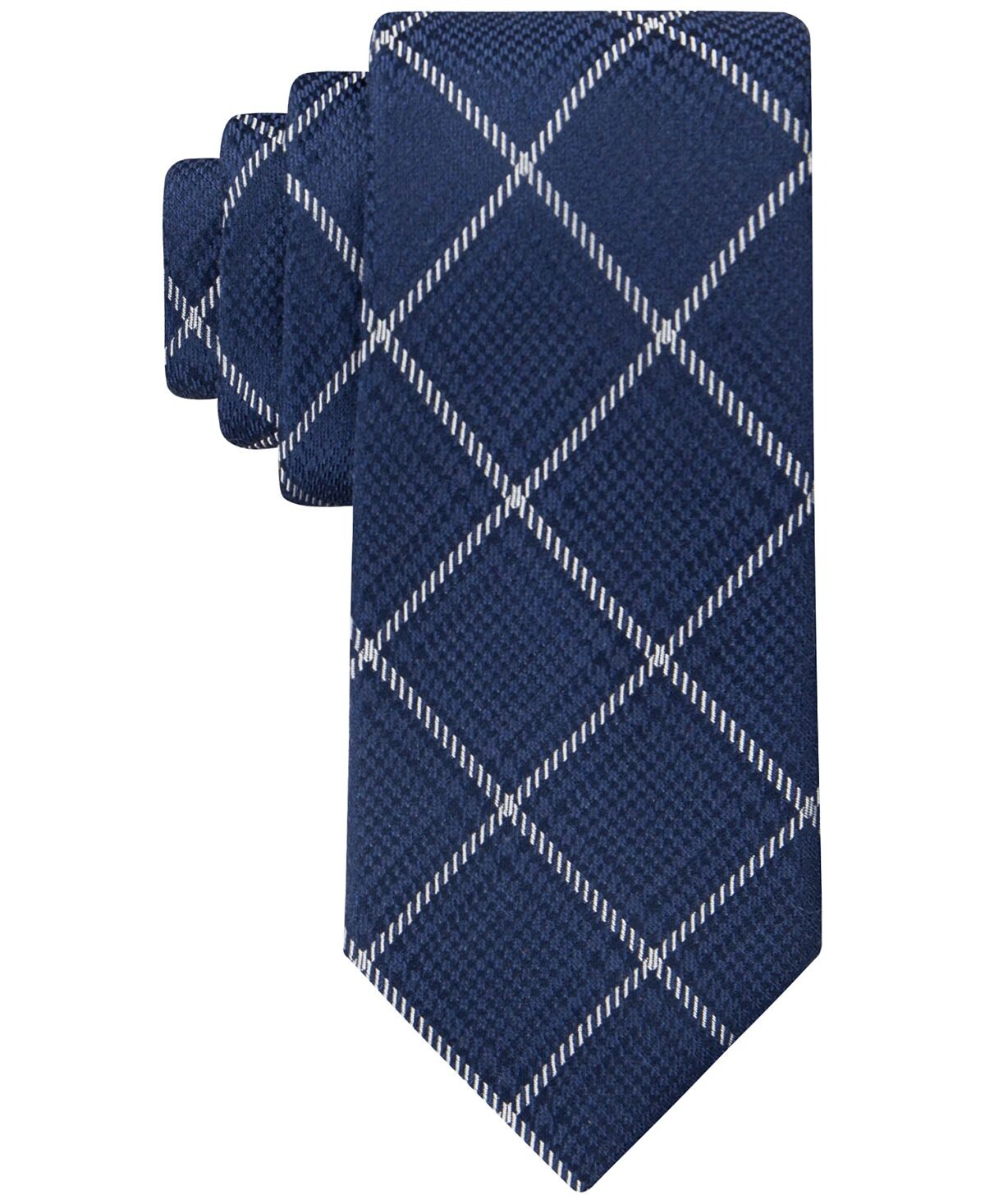 

Мужской праздничный клетчатый галстук Glen Tommy Hilfiger