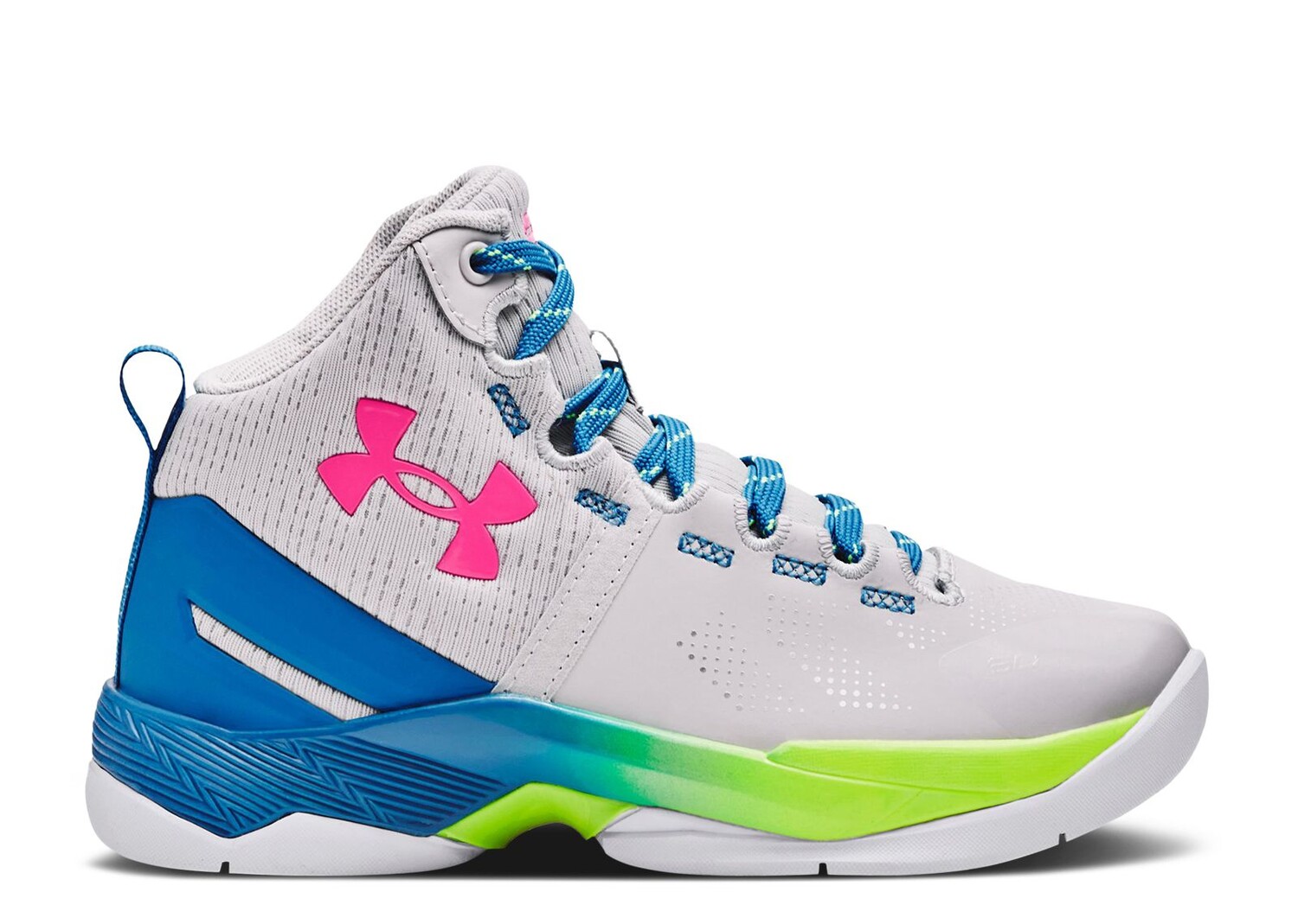 

Кроссовки Under Armour Curry 2 Retro Ps 'Splash Party', серый