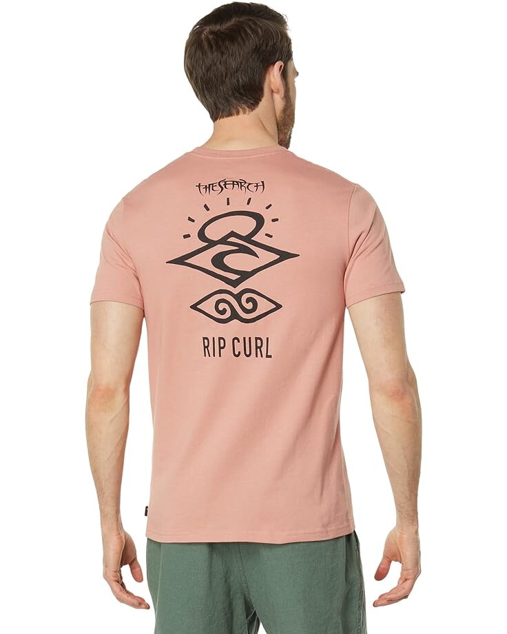 

Футболка Rip Curl Search Icon Short Sleeve Tee, цвет Dusty Rose