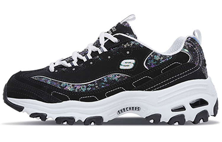 

Кроссовки Skechers D'Lites Низкие WMNS Черный/Белый
