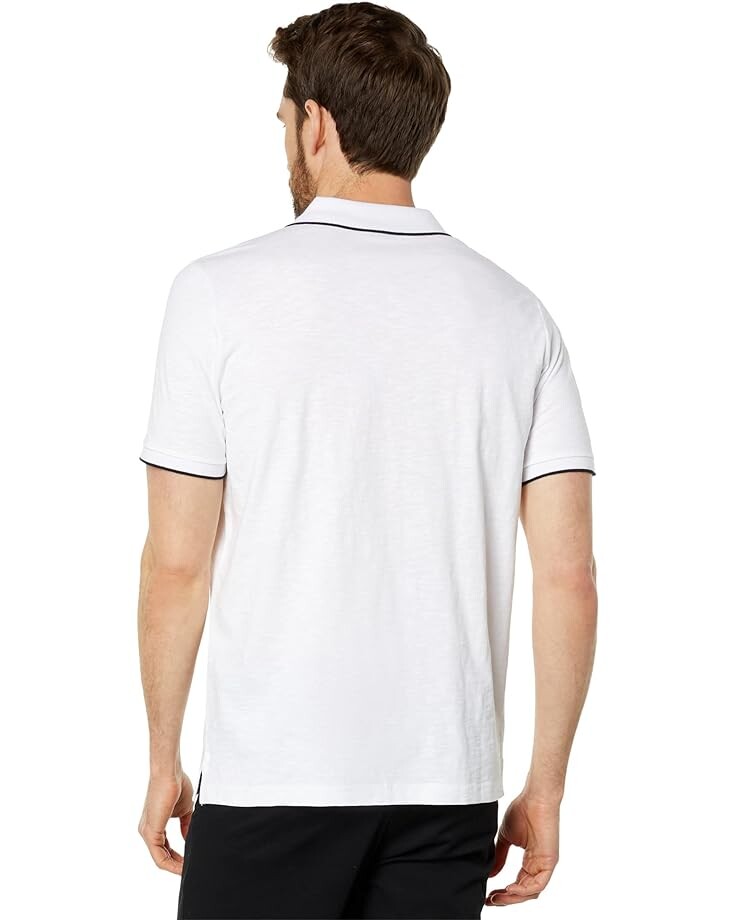 

Поло U.S. POLO ASSN. Short Sleeve Slub Jersey Polo, белый