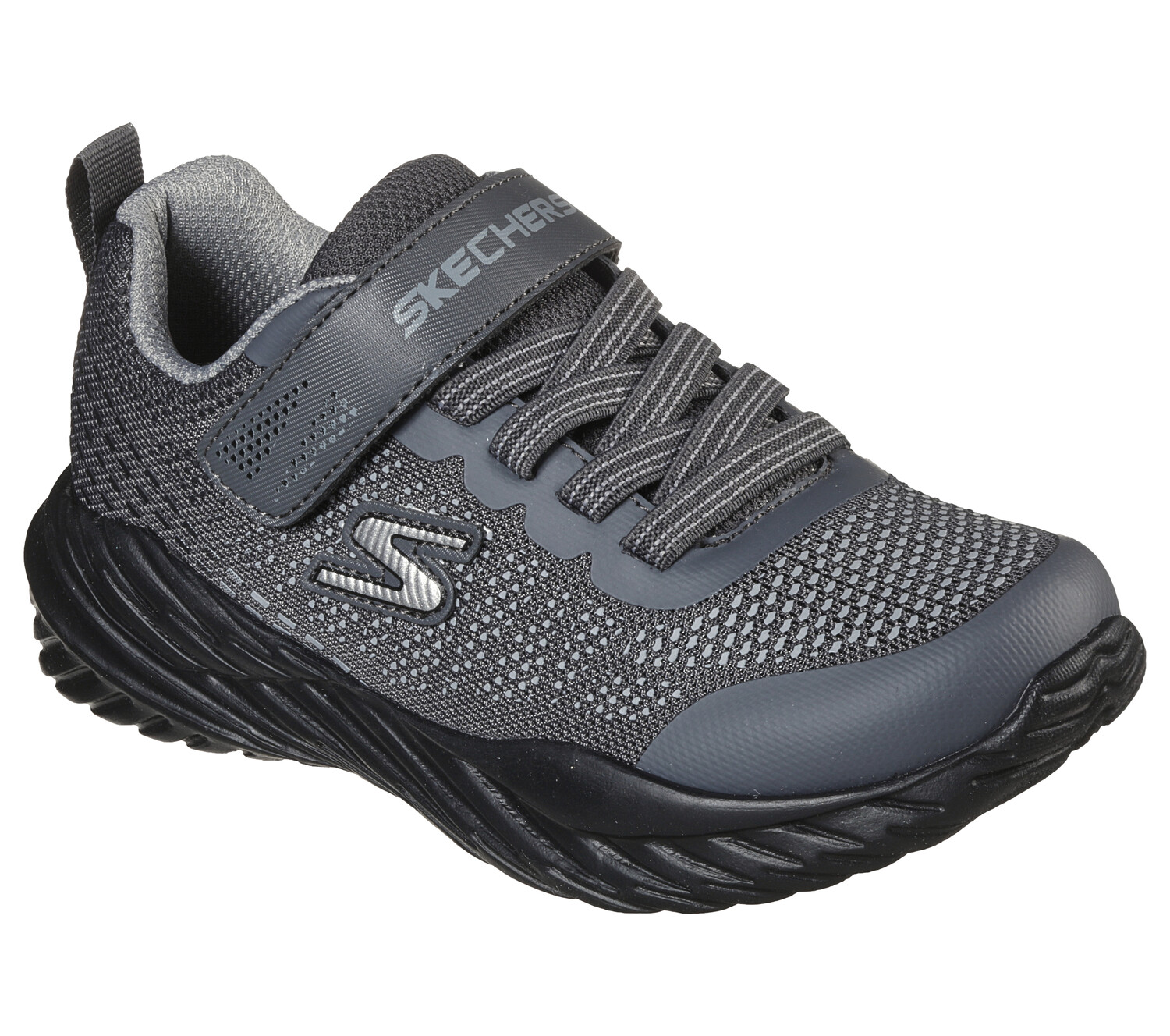 Низкие кроссовки Skechers NITRO SPRINT KARVO, цвет Dunkelgrau/Schwarz/Grau кроссовки skechers delson3 0 grau schwarz