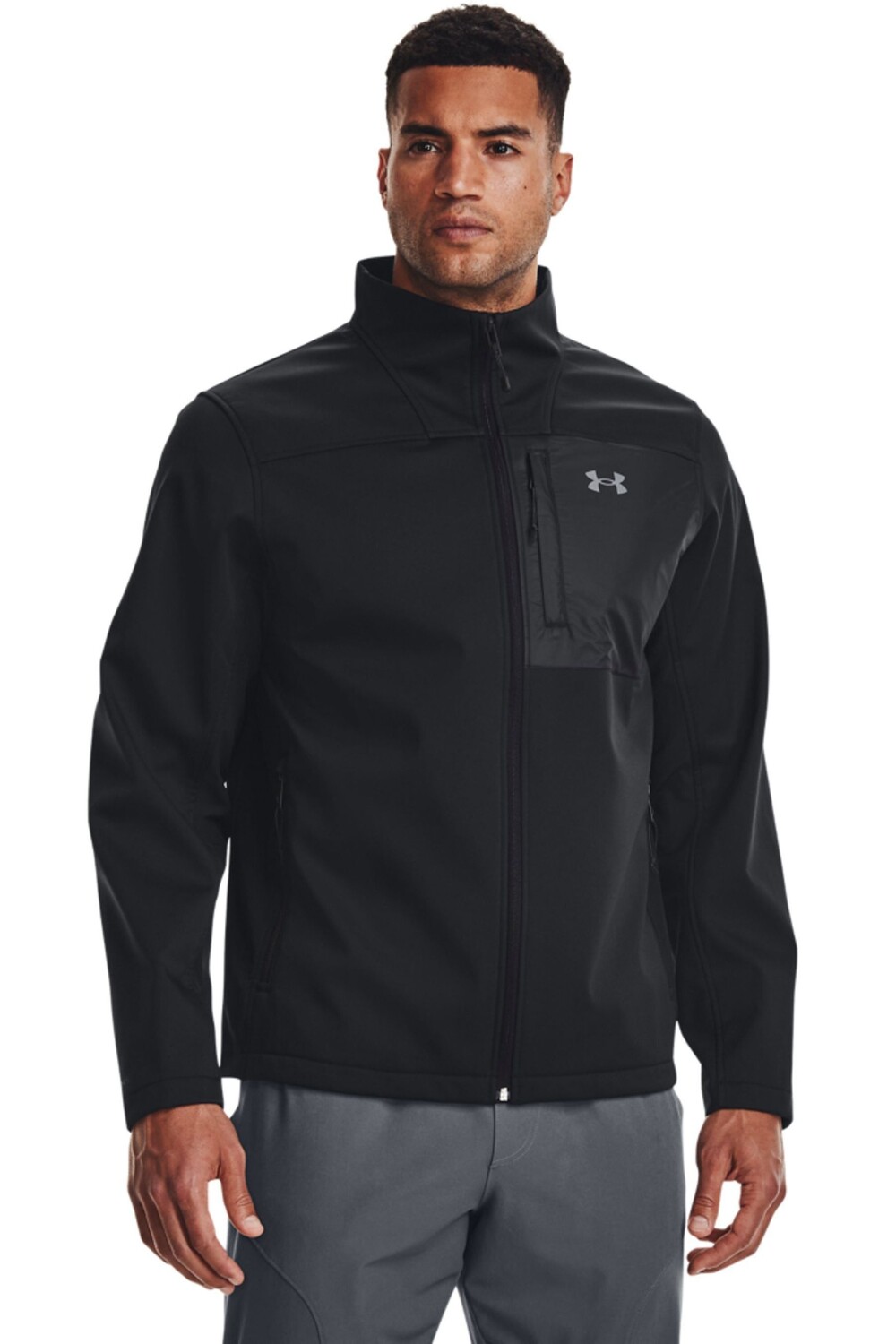 

Черная куртка CGI Under Armour, черный