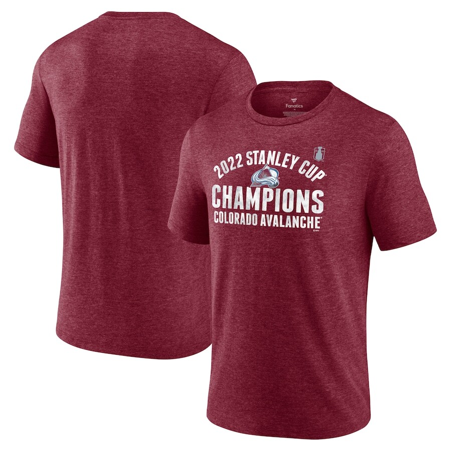 

Футболка с коротким рукавом Fanatics Branded Colorado Avalanche, бордовый