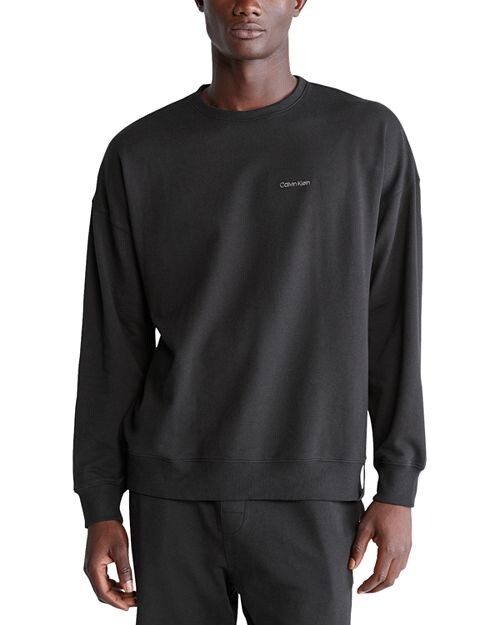 

Толстовка с вышитым логотипом Calvin Klein, цвет Black