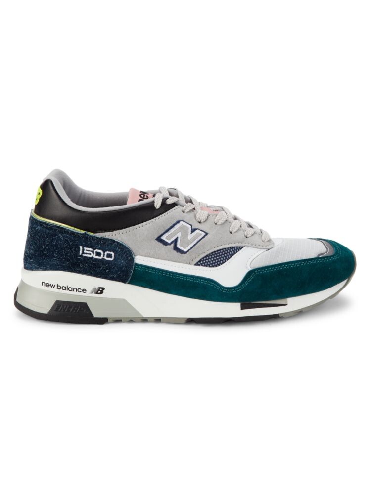 

Кроссовки 1500 с цветными блоками и логотипом New Balance, цвет Teal Grey