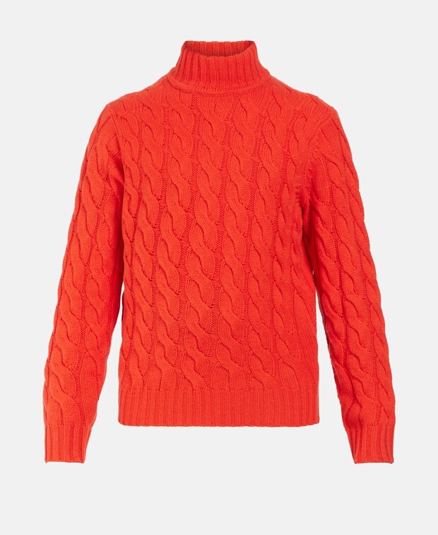 

Кашемировый пуловер FTC Cashmere, красный