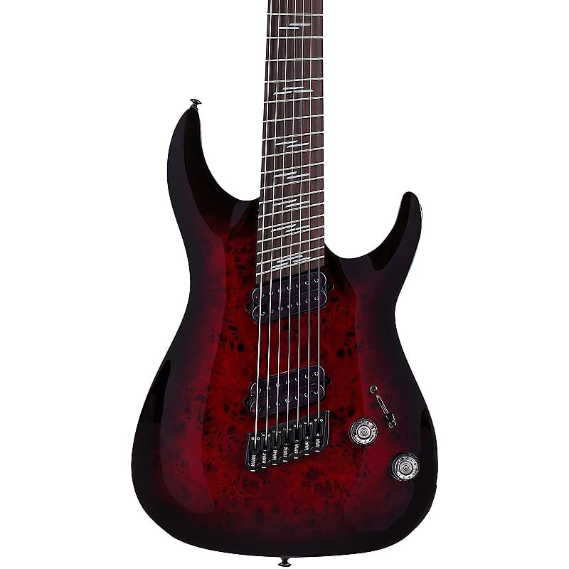 цена Электрогитара Schecter Omen Elite-7 Multiscale, Black Cherry Burst, 2462, 7-string