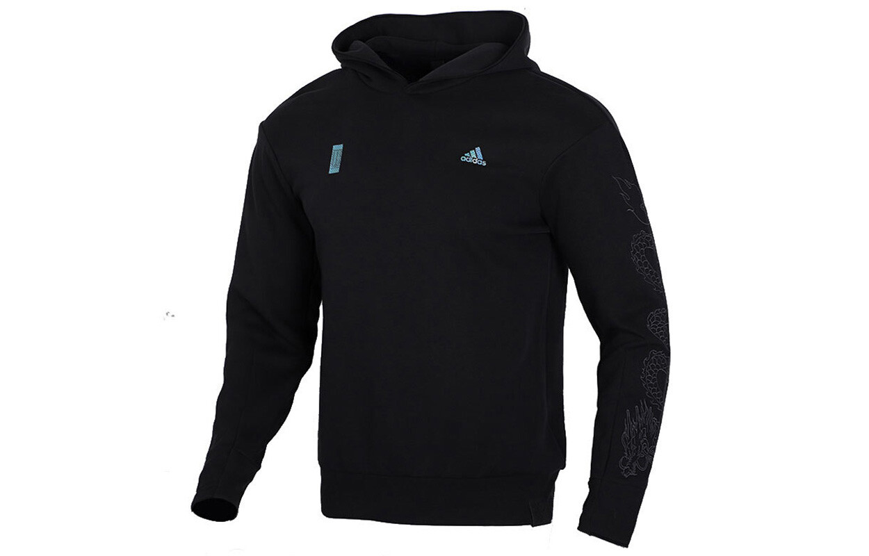 

Мужская толстовка серии Wuji, черная Adidas, черный