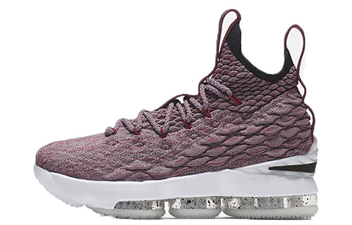 

Nike LeBron 15 (GS) Винно-красный