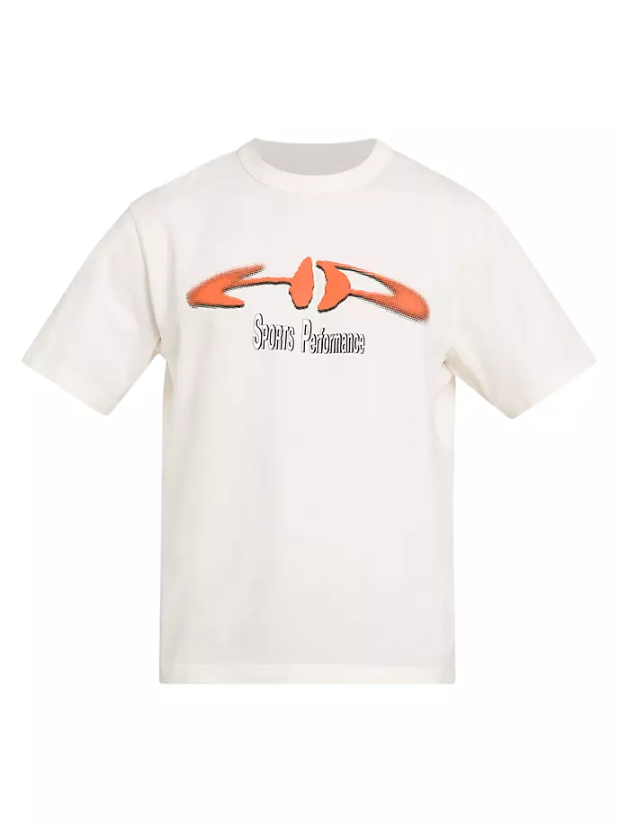 

Футболка HP Sports System Heron Preston, цвет ivory orange