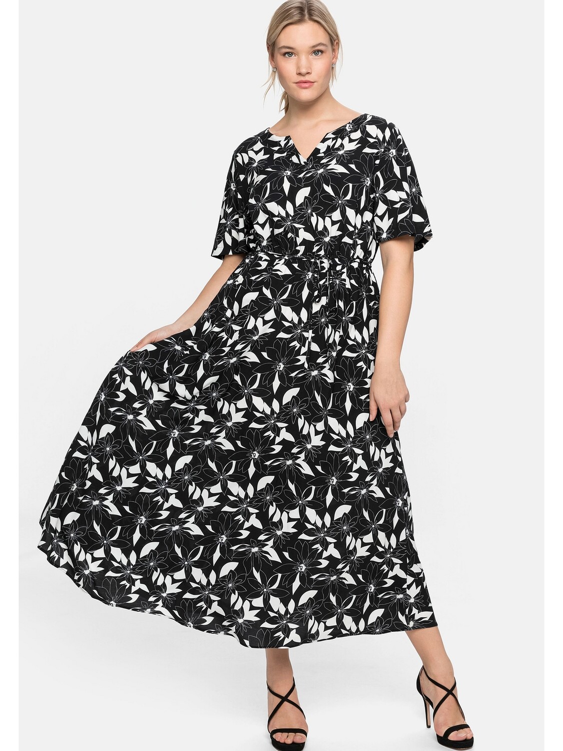 

Платье sheego Maxi, черный