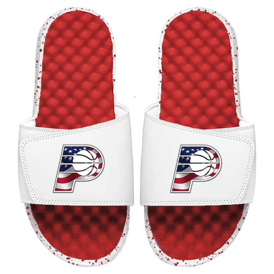 

Шлепанцы ISlide Indiana Pacers, красный