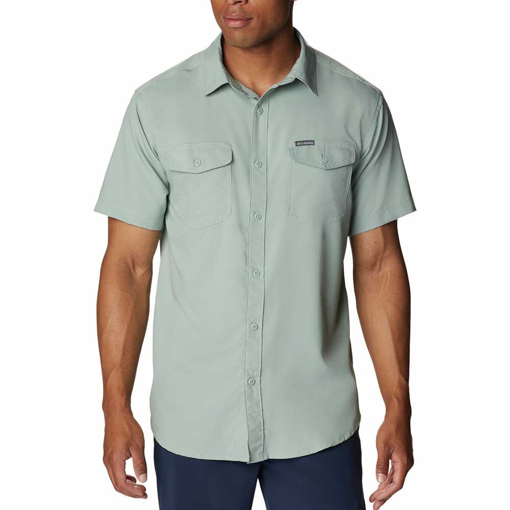 

Рубашка с коротким рукавом Columbia Utilizer II Solid, зеленый