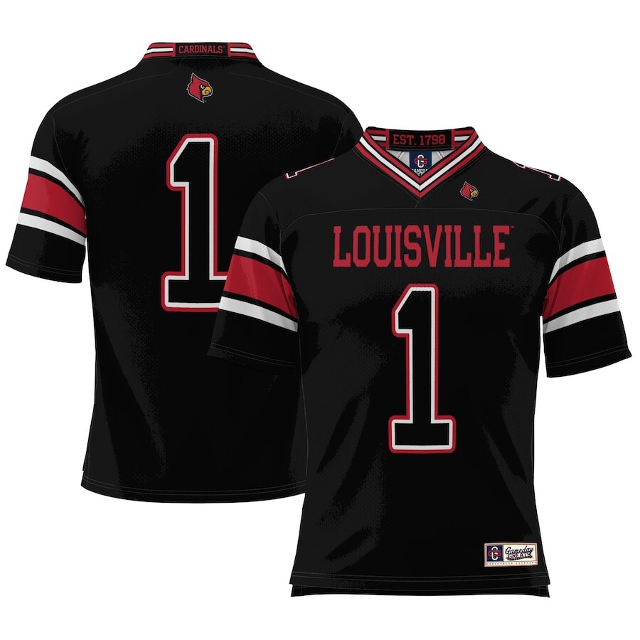 

Джерси ProSphere Louisville Cardinals, черный