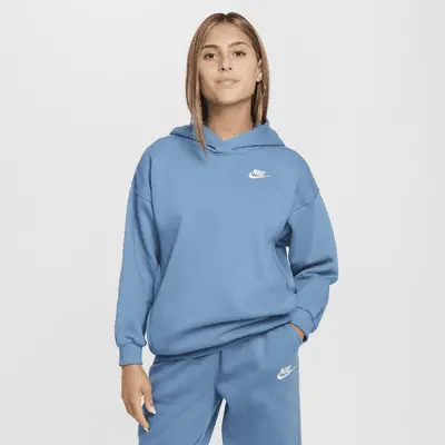 

Худи Nike Sportswear Club Fleece, цвет Aegean Storm/White