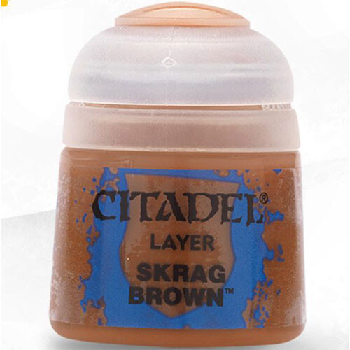 

Аксессуары Games Workshop Citadel Layer Paint: Skrag Brown (12ml)