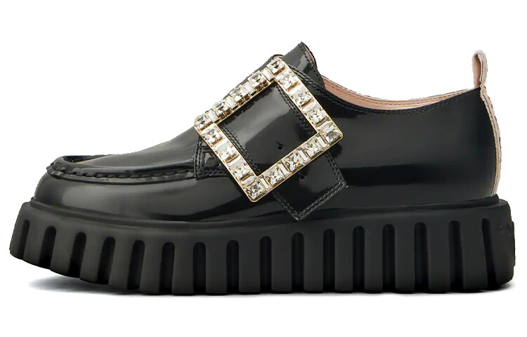 

Roger Vivier Wmns Viv' Go Толстые лоферы, черные