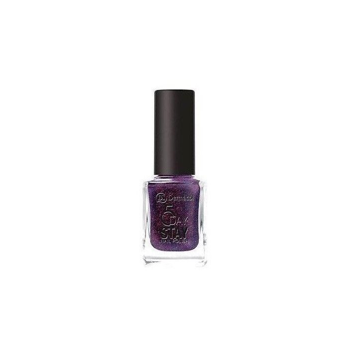 

Лак для ногтей 5 Day Stay Esmaltes de Uñas Dermacol, 24 Royal Plum