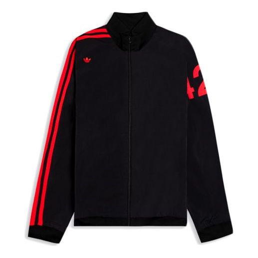 цена Куртка adidas originals x 424 Track Jacket Crossover Asymmetric Sports Black, черный