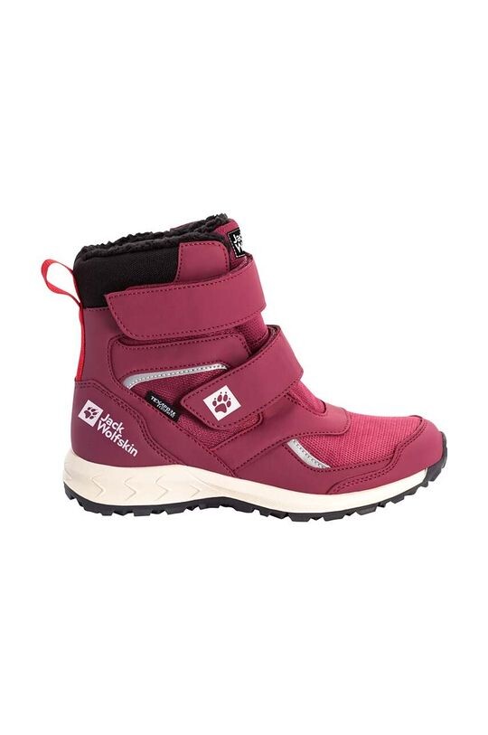

Детская зимняя обувь WOODLAND WT TEXAPORE HIGH VC Jack Wolfskin, бордовый