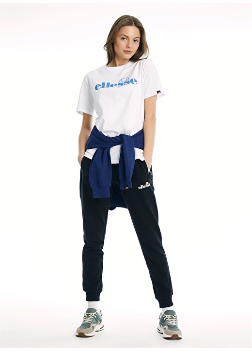 

Белая женская футболка с круглым вырезом Ellesse, Белый
