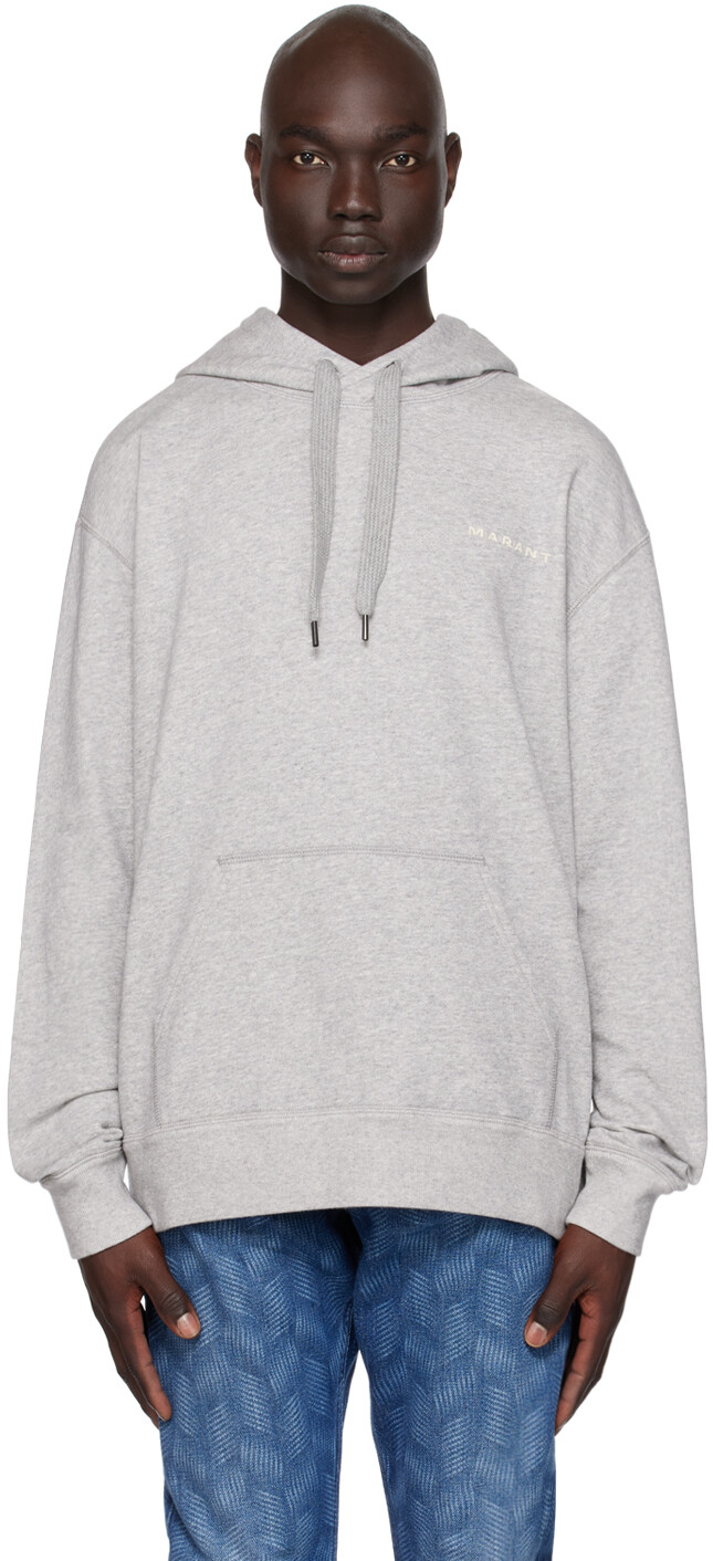 

Серый худи Marcello Isabel Marant