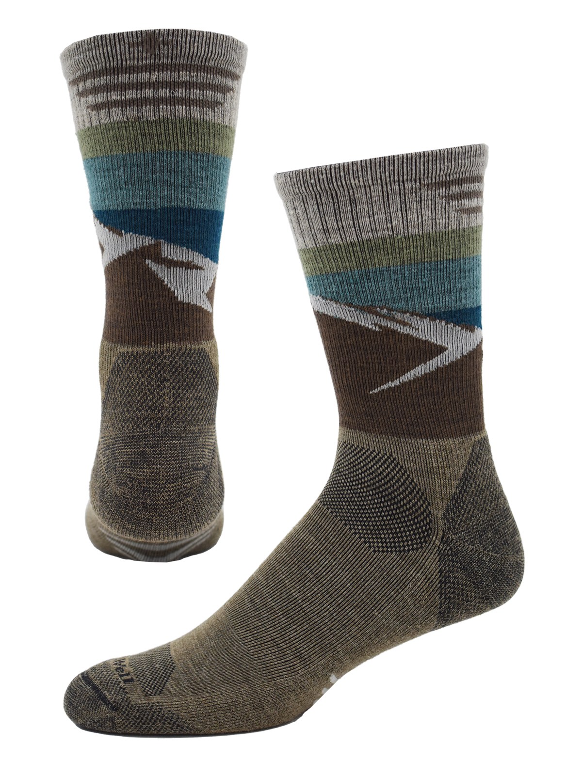 Компрессионные носки Modern Mountain Crew — мужские Sockwell, хаки