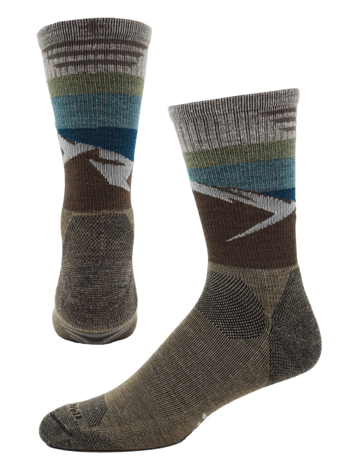 

Компрессионные носки Modern Mountain Crew — мужские Sockwell, хаки