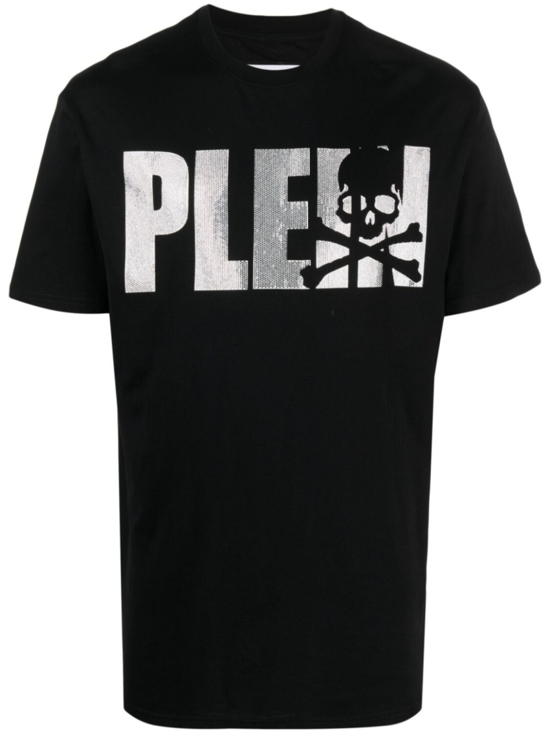

Philipp Plein футболка SS Skull & Bones со стразами, черный