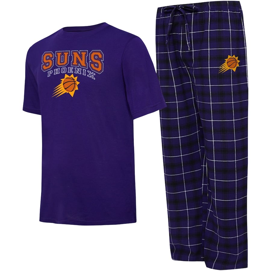 

Пижамный комплект College Concepts Phoenix Suns, фиолетовый