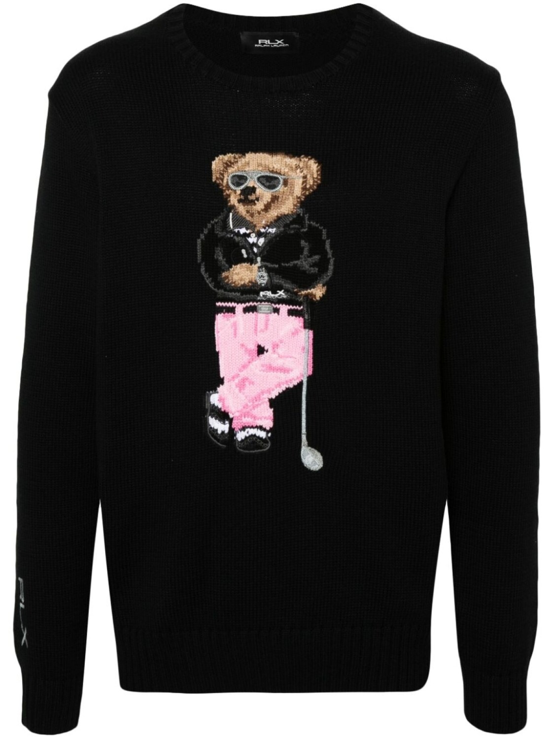 

RLX Ralph Lauren джемпер с принтом Polo Bear, черный