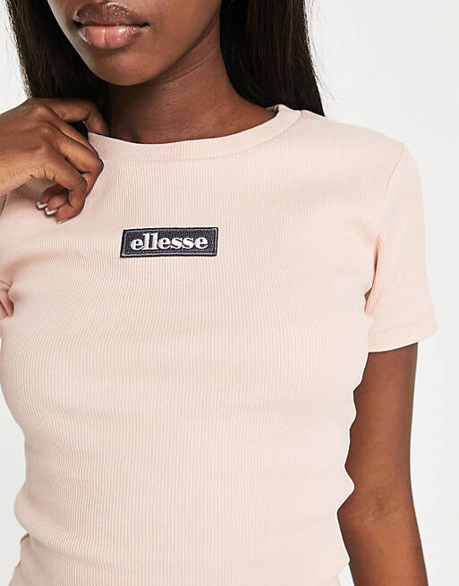 

Розовая укороченная футболка ellesse Landrea, Розовый