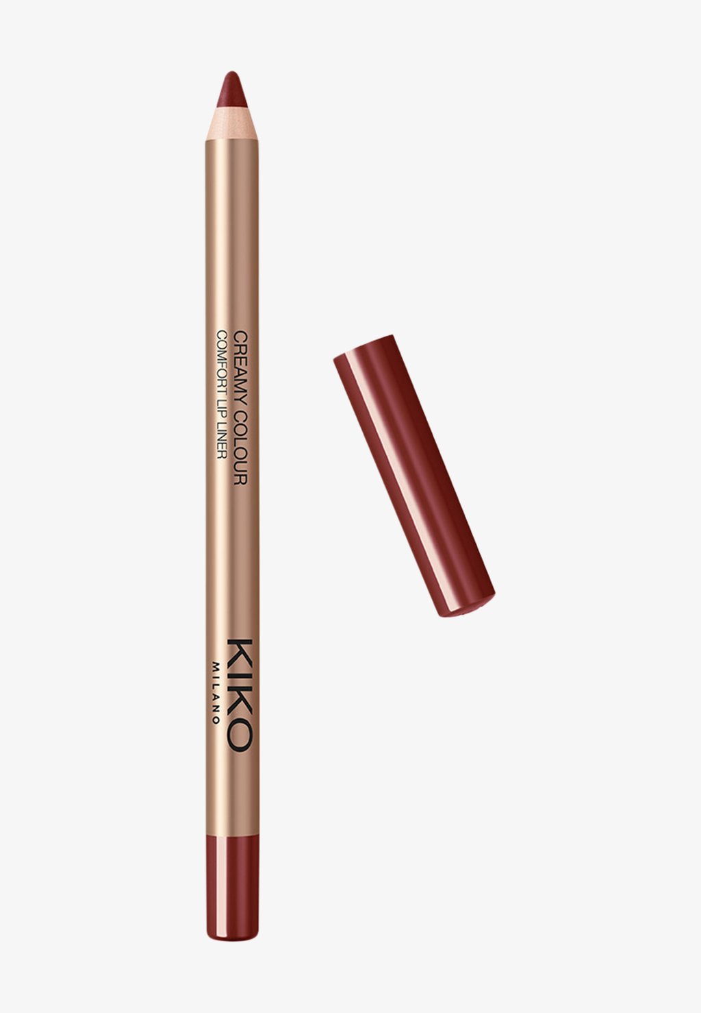 Карандаш для губ New Creamy Color Comfort Lip Liner KIKO Milano, цвет marsala стойкий карандаш для губ kiko milano creamy colour comfort lip liner 1 2 гр
