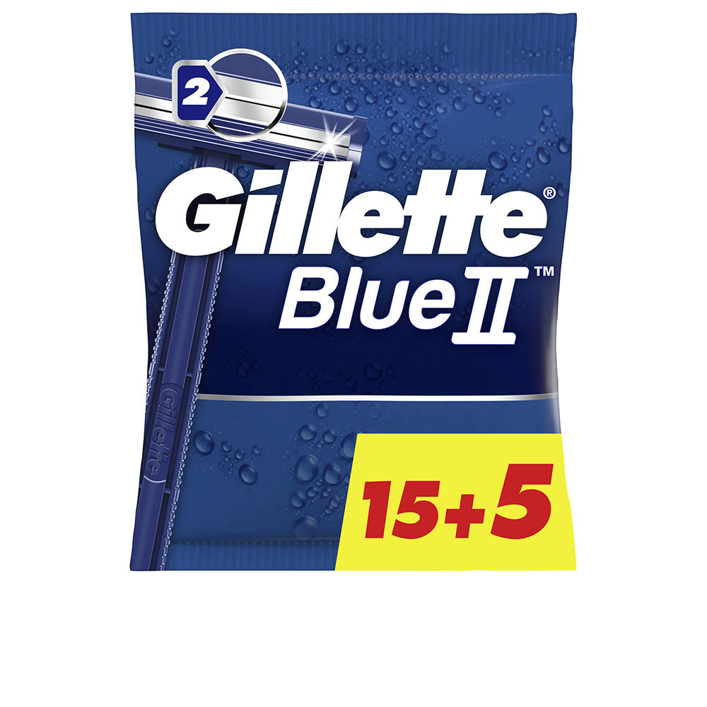 цена Бритва Blue ii cuchilla afeitar desechables Gillette, 20 шт