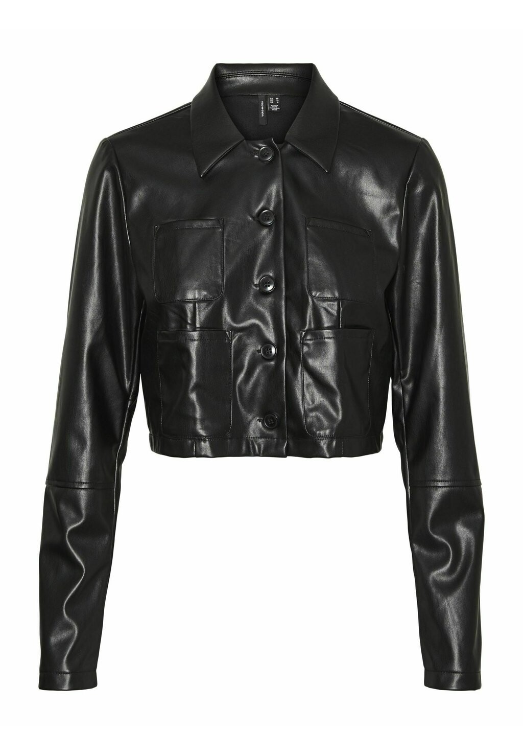 

Куртка из синтетической кожи Vero Moda, черный