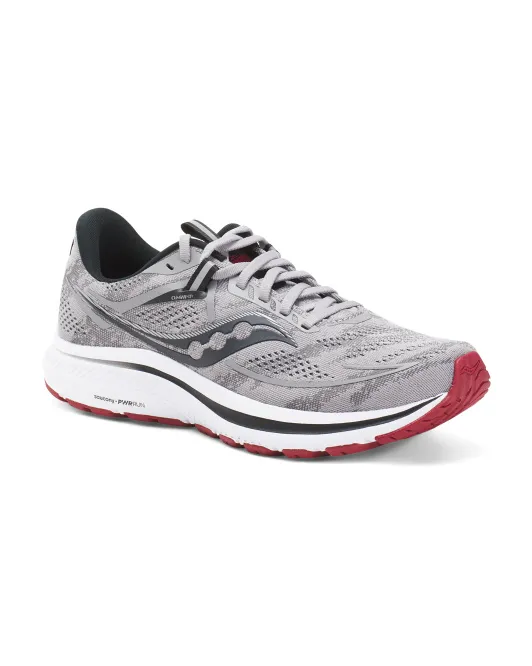 

Мужские беговые кроссовки Omni 21 с амортизацией увеличенных размеров Saucony, цвет Alloy