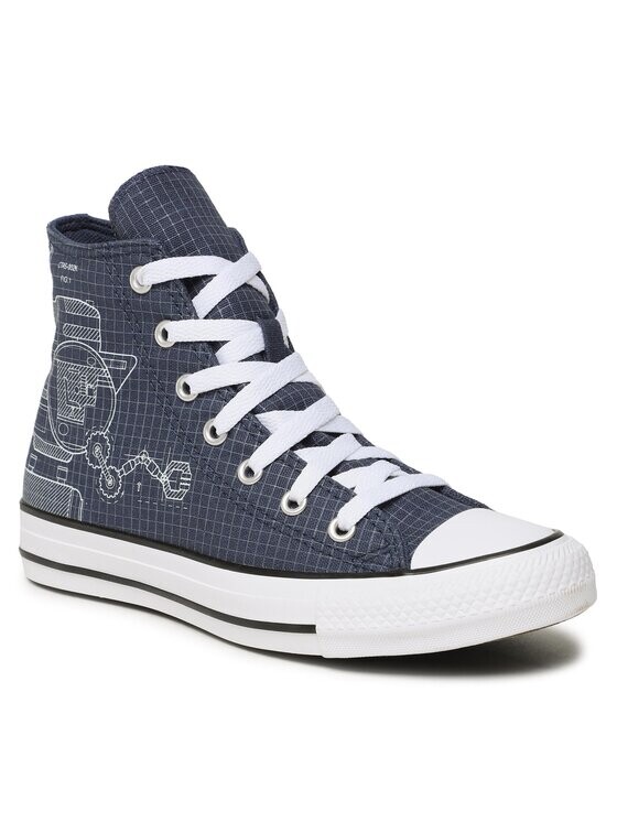 

Кроссовки из ткани Converse, синий