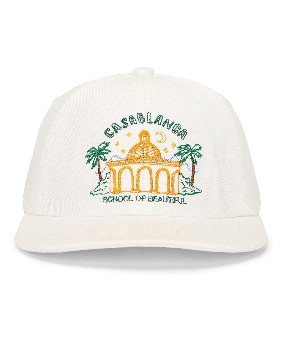 

Кепка Casablanca School Of Beautiful Embroidered, белый