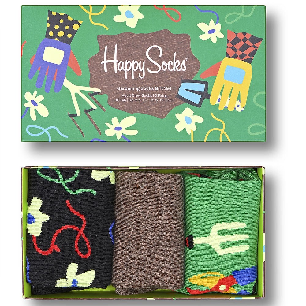

Носки Happy Garden 3 шт, зеленый