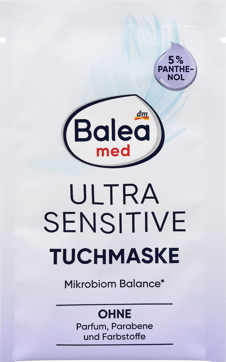 Тканевая маска Panthenol Ultra Sensitive 1 шт. Balea