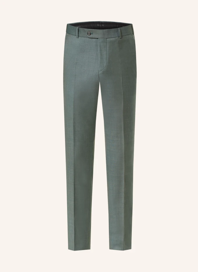 Костюмные брюки очень узкого кроя Wilvorst, зеленый