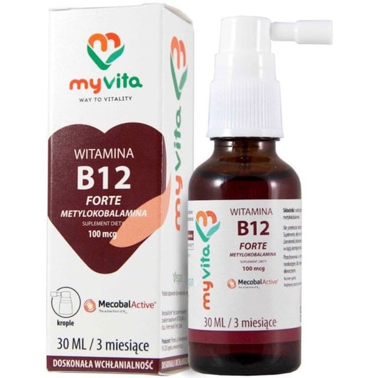 Myvita Капли с витамином B12 30 мл Proness
