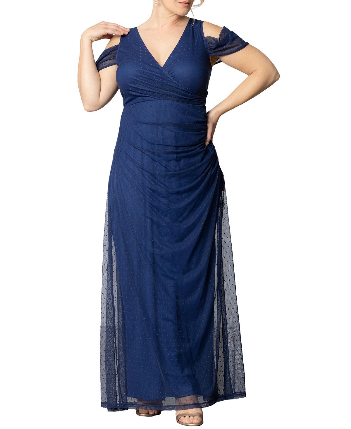 цена Женское сетчатое платье Seraphina больших размеров Kiyonna